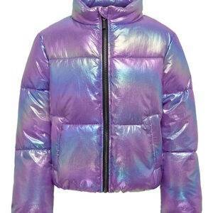 Kids Only Steppjacke - KogCeline - Purple Opulenz/Metallic
