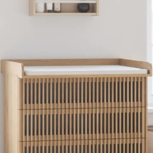 WICKELAUFSATZ FÜR KOMMODE «JAPANDI» | NATUR