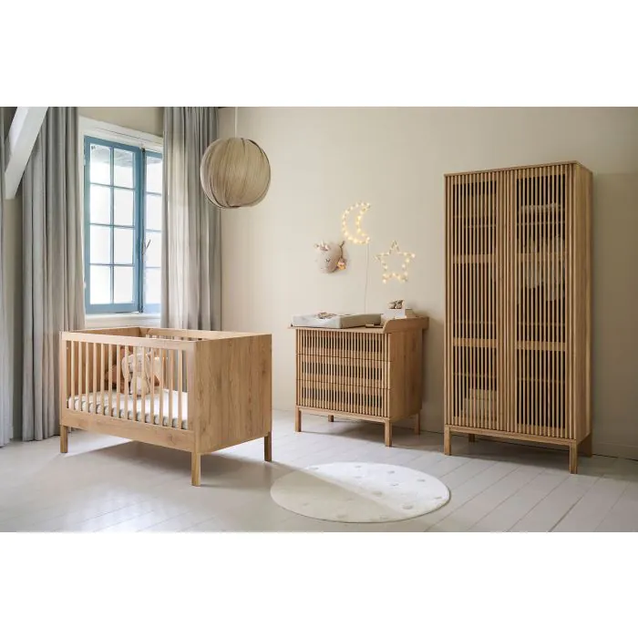 WICKELAUFSATZ FÜR KOMMODE «JAPANDI» | NATUR