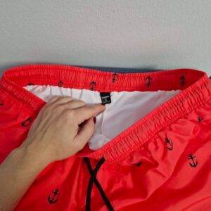 Badehose Herren Rot Größe M