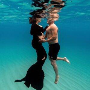 Paar-Shooting Unterwasser