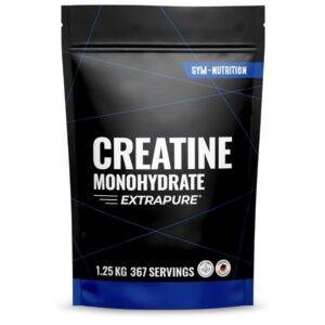 Creatine Monohydrat Pulver 1,25kg / 1250g - Ultra Reines Kreatin Monohydrat mit Vitamin B6 - Optimal Hochdosiert - Extrapure Creatin Monohydrat - Creatin Pulver Monohydrate - Vegan Jahresvorat PREMIUM