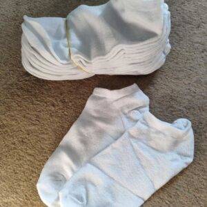 Socken weiß Größe 36 gebraucht