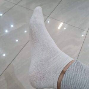Socken weiß Größe 36 gebraucht