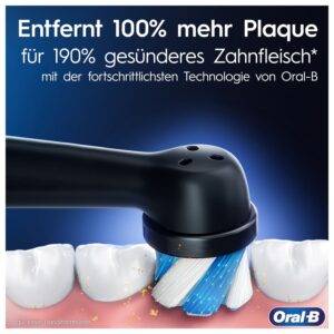 Oral-B iO Series 6 Elektrische Zahnbürste, Reiseetui, White