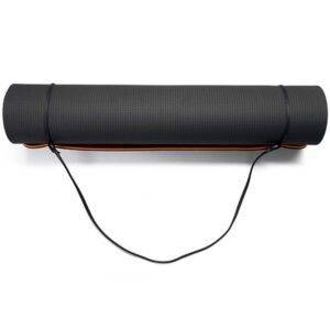 Wellax Yogamatte Kork - 100% natürliche Yogamatte rutschfest [185x66x0,6 cm] - Besonders dick & schadstofffrei - Sportmatte inkl. praktischem Tragegurt