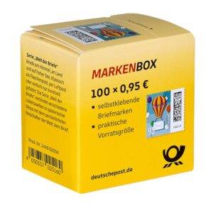 Porto ab 2025: Deutsche Post 0,95 € Briefmarken "Ballonpost" selbstklebend, 100 St.