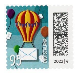 Porto ab 2025: Deutsche Post 0,95 € Briefmarken "Ballonpost" selbstklebend, 100 St.