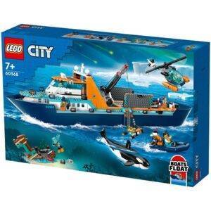 Lego 60368 City Arctic Explorer Ship Building Set 815 Pcs