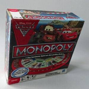 Hasbro - Monopoly Cars 2 für 2-4 Spieler 5+ ohne Anleitung Gebraucht
