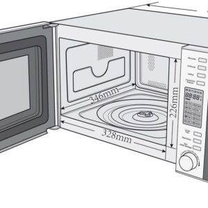 PRIVILEG Mikrowelle 285902 3-in-1 Gerät