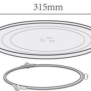 PRIVILEG Mikrowelle 285902 3-in-1 Gerät