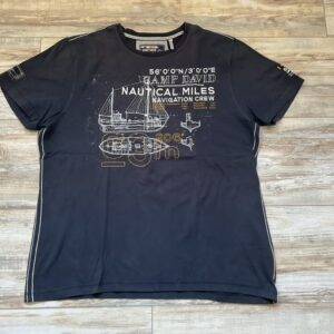 Camp David T-Shirt Herren Gr. XXL dunkelblau gebraucht