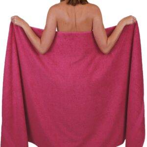 Badetuch Palermo groß XXL Größe 100 x 200 cm Saunatuch