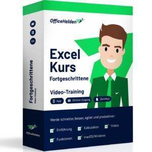 Der Fortgeschrittene Excel Kurs I +5h Microsoft Excel Video-Training inkl. Zertifikat