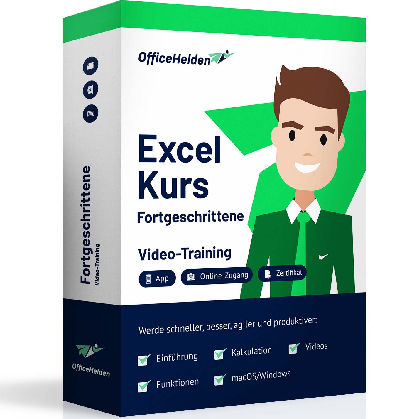 Der Fortgeschrittene Excel Kurs I +5h Microsoft Excel Video-Training inkl. Zertifikat