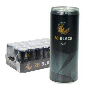 Dose 28 Black Acai Energy Drink - 24x 250ml