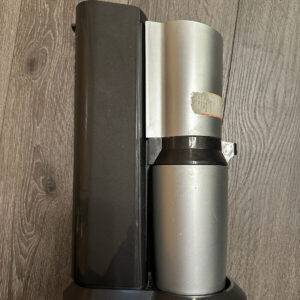 Trinkwassersprudler SodaStream Crystal in grau/silber + Edelstahl