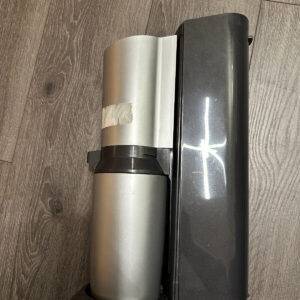 Trinkwassersprudler SodaStream Crystal in grau/silber + Edelstahl