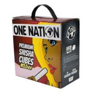 One Nation 4kg 26er Shisha Kohle