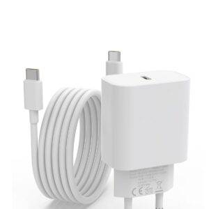 USB C Ladegerät,USB C Kabel [Apple MFi Zertifiziert] iPhone ladekabel für iPhone 16/15 Pro Max 15/16 Plus iPad Netzteil Schnellladegerät Stecker Schnellladekabel USB c Power Adapter Weiß