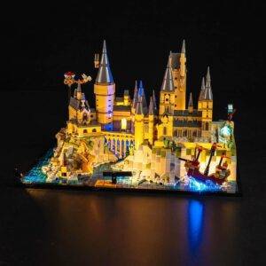 Led Licht Set Kompatibel mit Lego 76419 Hogwarts Castle and Grounds (Kein Lego), Dekorationsbeleuchtungsset Compatible with Lego Hogwarts Castle and Grounds Kreative Spielzeug - Standard Version