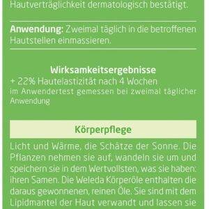WELEDA Bio Birke Anti Cellulite Öl 100ml - Naturkosmetik Hautpflege Körperöl mit Jojobaöl strafft & festigt die Haut. Massageöl mit dermatologisch bestätigter Wirkung aktiviert den Hautstoffwechsel