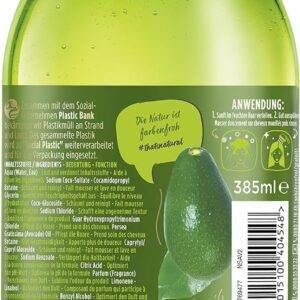 Nature Box Shampoo Reparatur (385 ml), Shampoo für strapaziertes Haar mit kaltgepresstem Avocado-Öl, Haarshampoo für Schutz vor Spliss, Flasche aus 100 % recyceltem Social Plastic