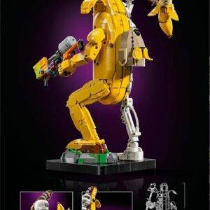 LEGO Fortnite Knochen-Schali - Inklusive Farbwerfer & Schalenschläger-Spitzhacke - Sammlerstück für Videospiel-Fans - Bauset für Erwachsene als Wohn- oder Büro-Deko - 77072