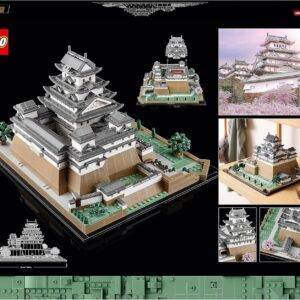 LEGO Architecture Burg Himeji, Modellbausatz für Erwachsene, Wahrzeichen-Kollektion, Set für Fans kreativer Gartenarbeit und japanischer Kultur, mit Kirschblütenbaum, Geschenk für Sie und Ihn 21060