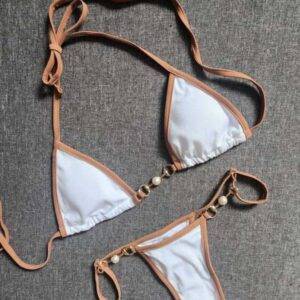 Bikini white bronce ~ M