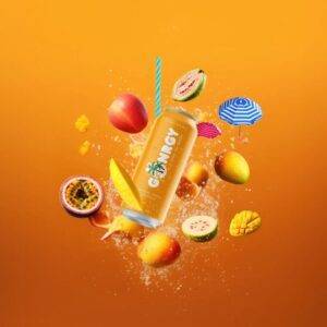 Gönrgy Tropical Exotic Energy Drink, 12er Pack (12 x 0.5 l) EINWEG