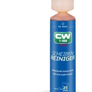 Dr. Wack CW 1:100 Super Scheibenreiniger für die Scheibenwaschanlage, 250 ml