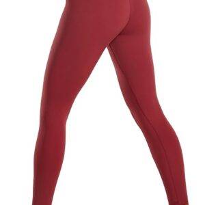 Damen Sport Leggings - Butterweiche Yogahose mit hohem Bund Sporthose für Pilates Gym