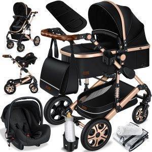 KESSER Kombi-Kinderwagen Loops Kinderwagen Kombikinderwagen Komplettset