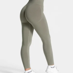 TEVEO Femme Sculpt Scrunch Leggings "Khaki"