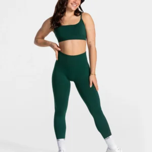 TEVEO Femme Sculpt Scrunch Leggings "Dunkelgrün“