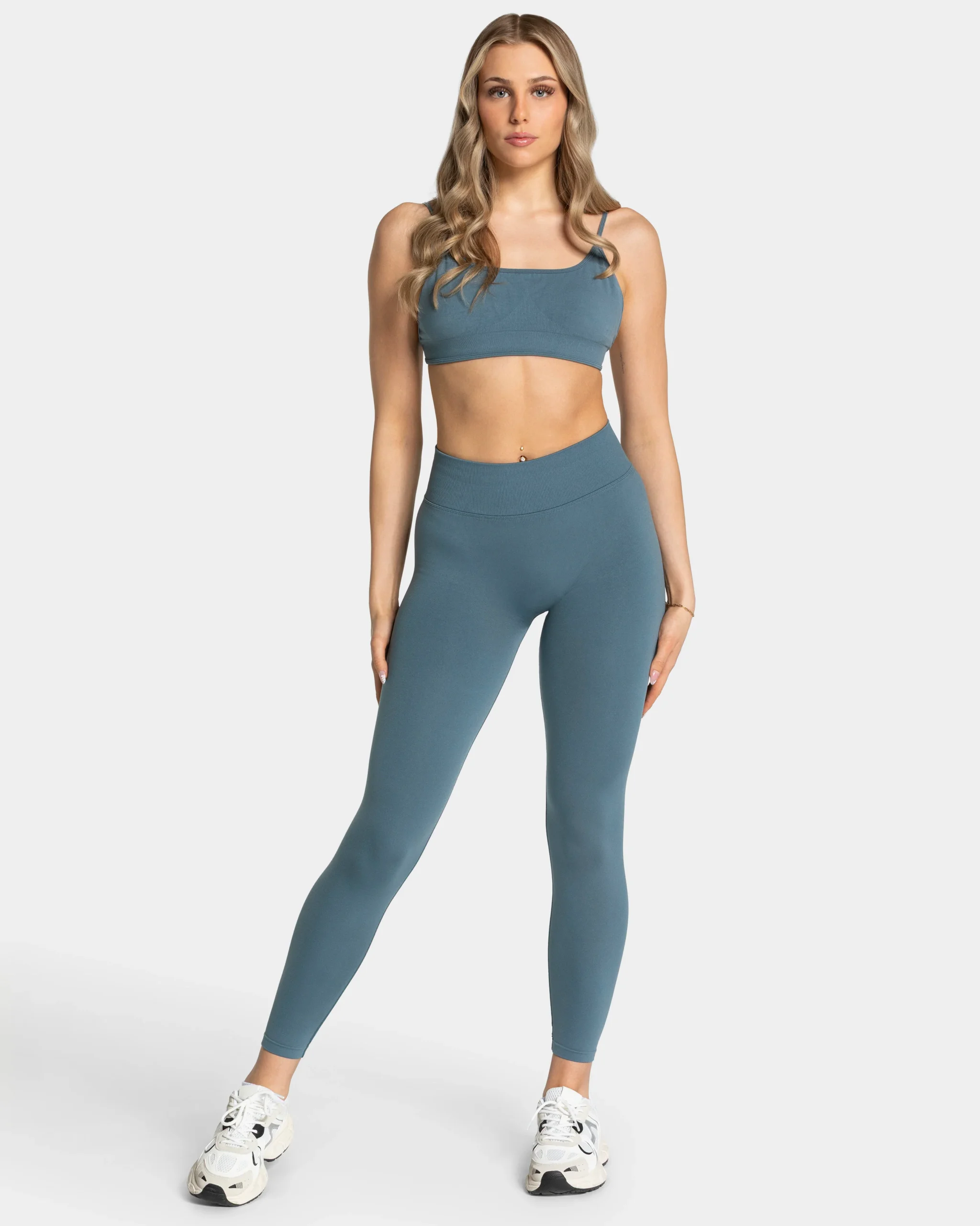 TEVEO Femme Sculpt Scrunch Leggings "Teal"