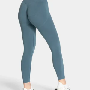 TEVEO Femme Sculpt Scrunch Leggings "Teal"