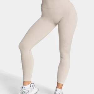 TEVEO Femme Sculpt Scrunch Leggings "Cream"