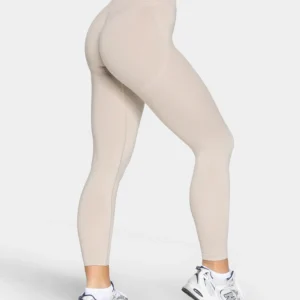 TEVEO Femme Sculpt Scrunch Leggings "Cream"