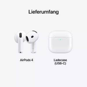 APPLE AirPods 4 wireless In-Ear-Kopfhörer