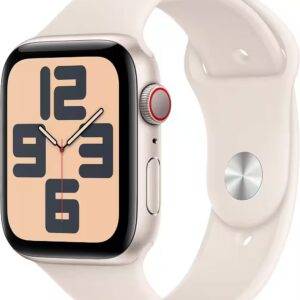 APPLE Watch SE (2024) Smartwatch Bildschirmdiagonale: 44 mm mit e-sim