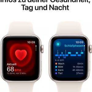 APPLE Watch SE (2024) Smartwatch Bildschirmdiagonale: 44 mm mit e-sim