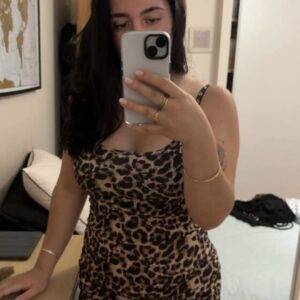 Spaghetti Kleid Leopard ???? in L