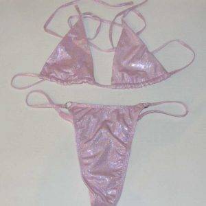 🌸 Trendiger Pinker Bikini – Größe S 🌸