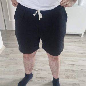 Kurze Hose Mann XL Dunkel Blau