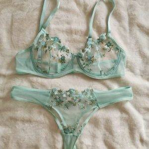 Dessous Set Mint Größe S – BH und Slip – Neu & ungetragen