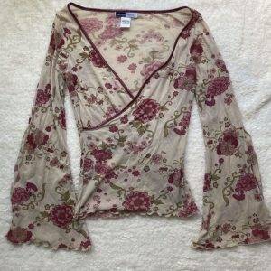 Bluse mit Muster – Größe M – Damen Oberteil 🌸✨
