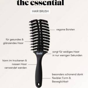 the essential hairbrush